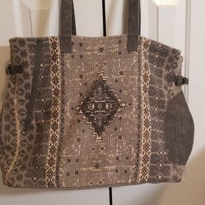 Large grey tote